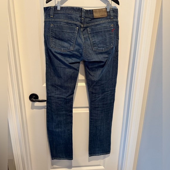 Fidelity Men's Dark Blue Slim Jeans - Picture 2 of 5